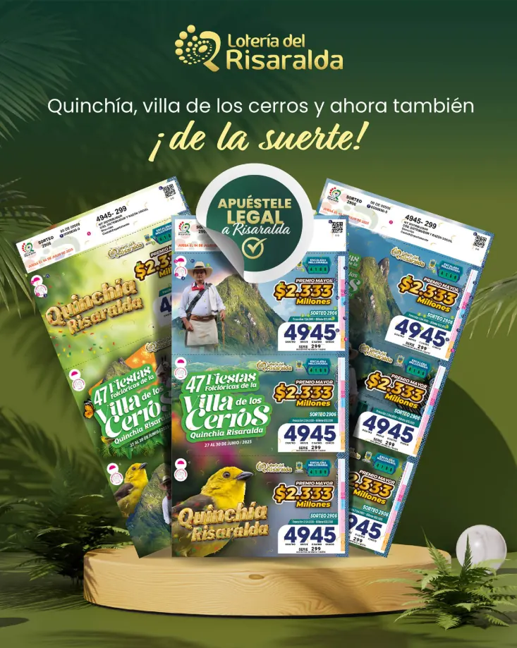 El billete de la Lotería del Risaralda se consolida como una oportunidad para promocionar productos locales y visibilizar empresas aliadas