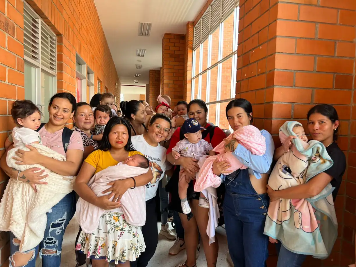 Alcaldía de Pereira y Fundación Éxito realizan tamizaje nutricional a madres gestantes, lactantes y niños menores de 2 años