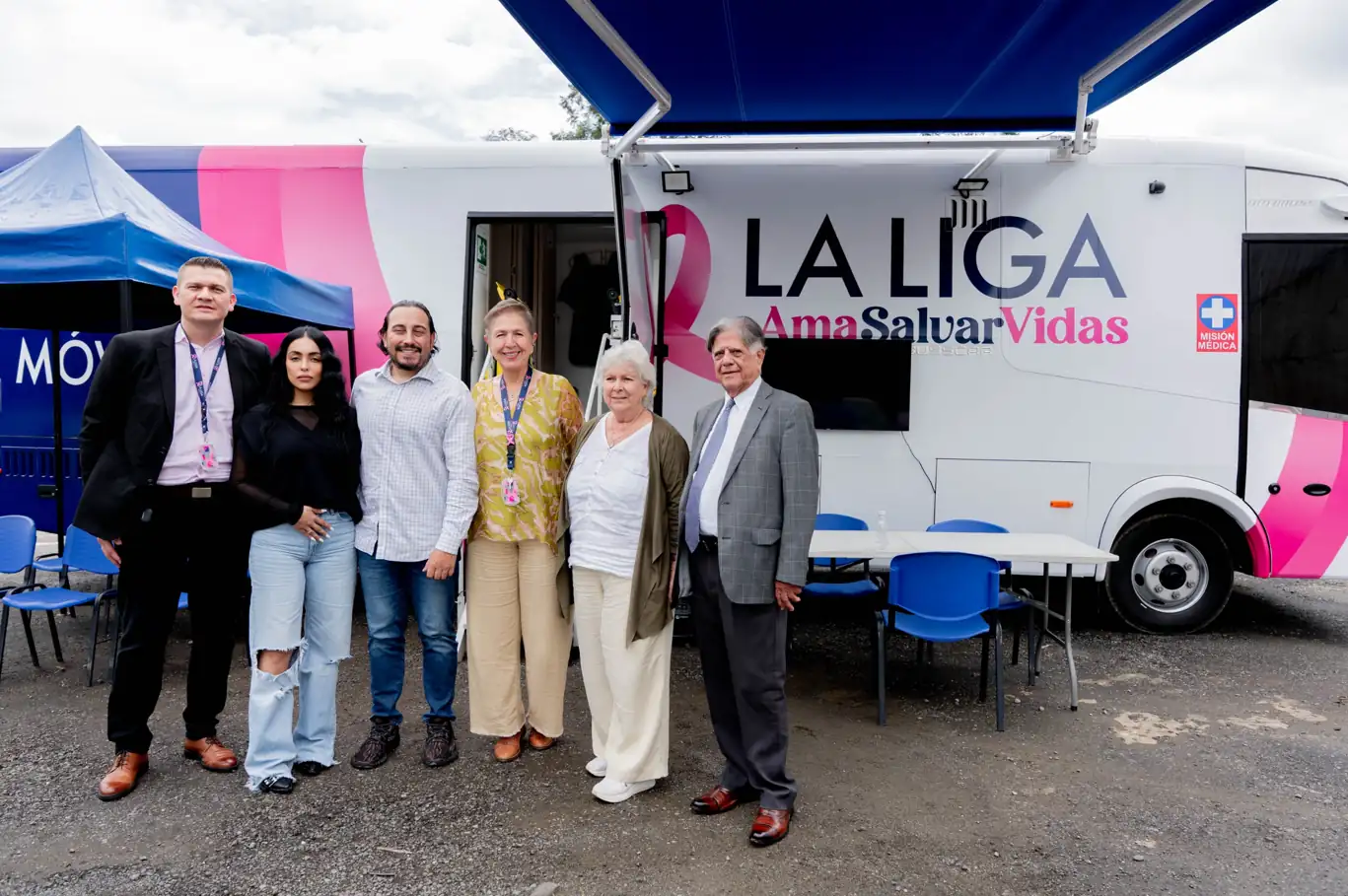 Gobernador de Risaralda respalda labor de La Liga Ama Salvar Vidas