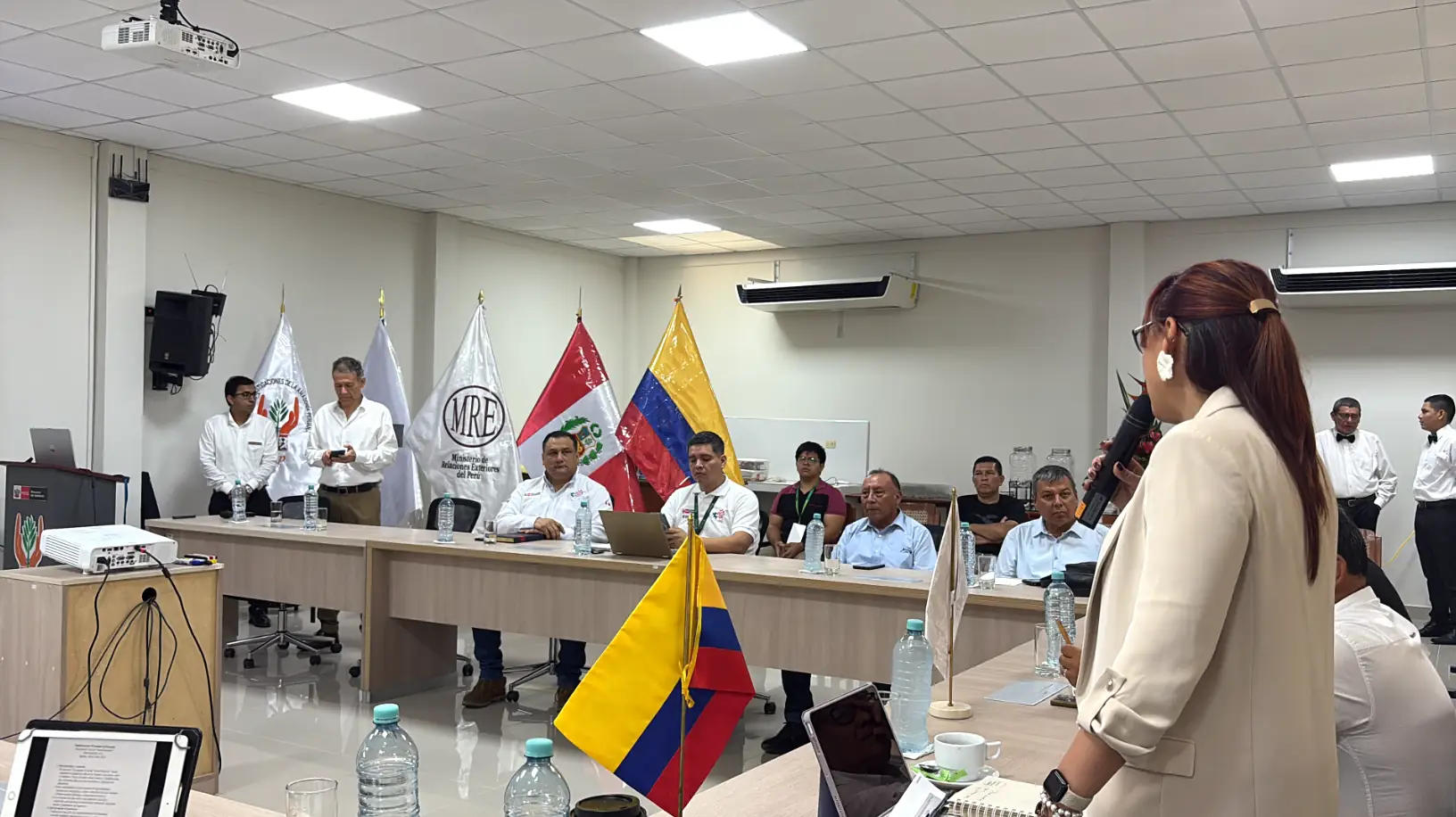 Directora para el Desarrollo y la Integración Fronteriza lidera participación en Comité Local de Gestión en Iquitos, fortaleciendo la cooperación binacional Perú – Colombia