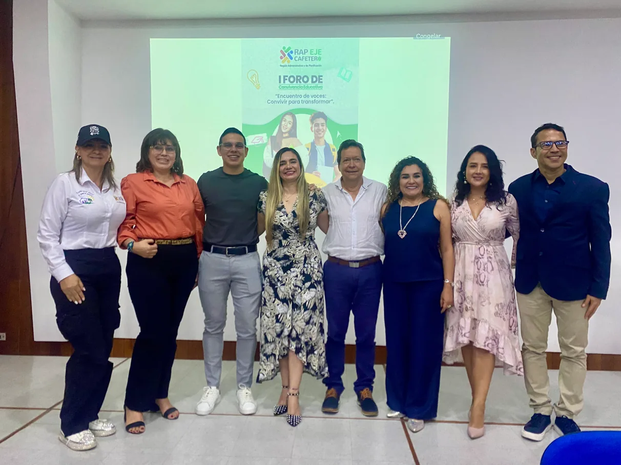 I Foro de Convivencia Educativa liderado por la RAP Eje Cafetero