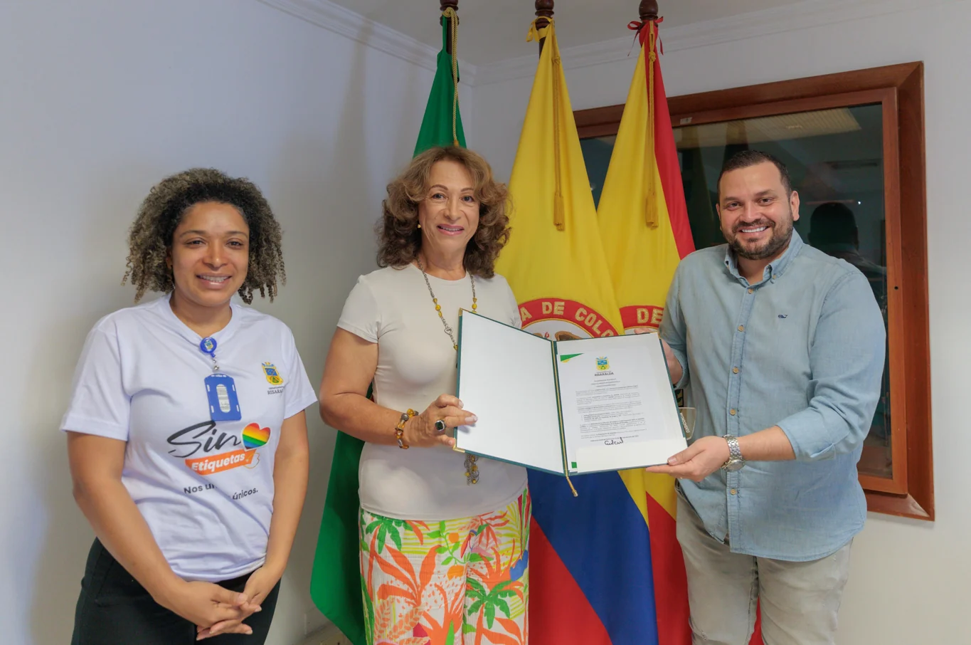 Gobernación de Risaralda reconoció a líderes LGBTIQ+ que se destacan por su aporte a la sociedad