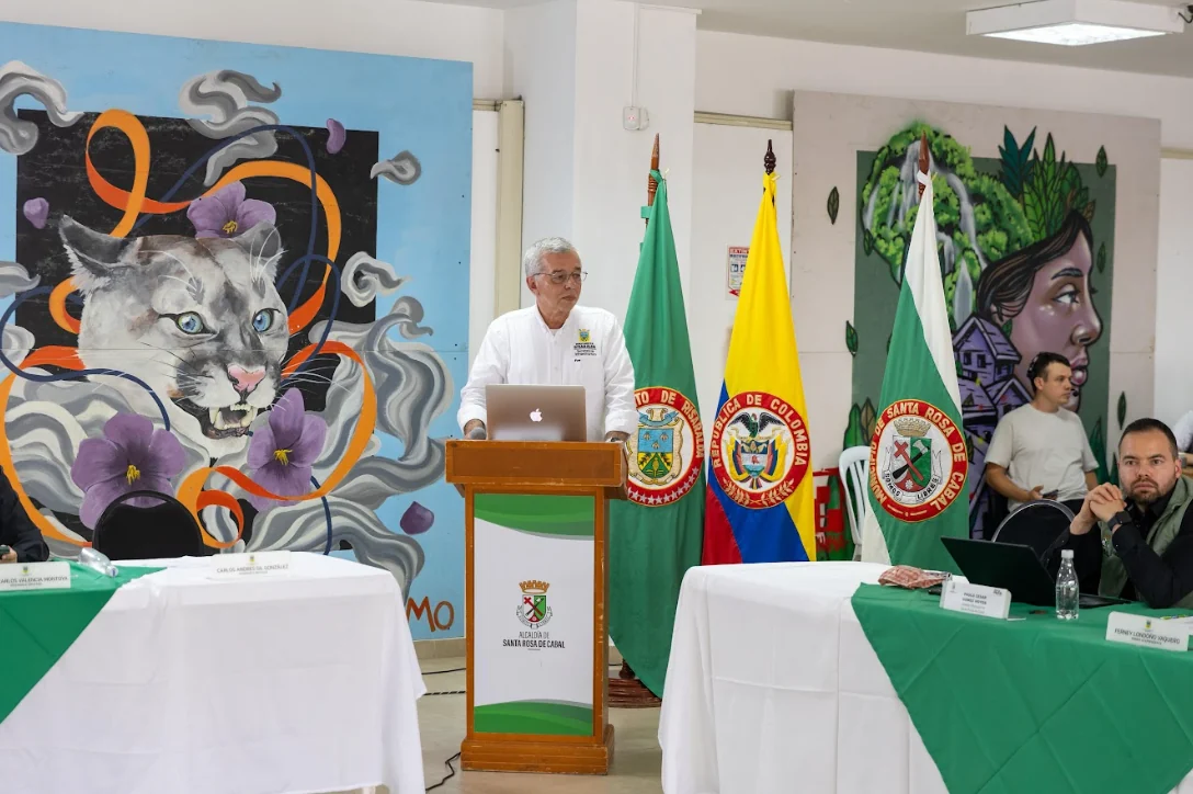 Gobernación le ha dado un gran impulso a las obras físicas en el municipio de Santa Rosa de Cabal