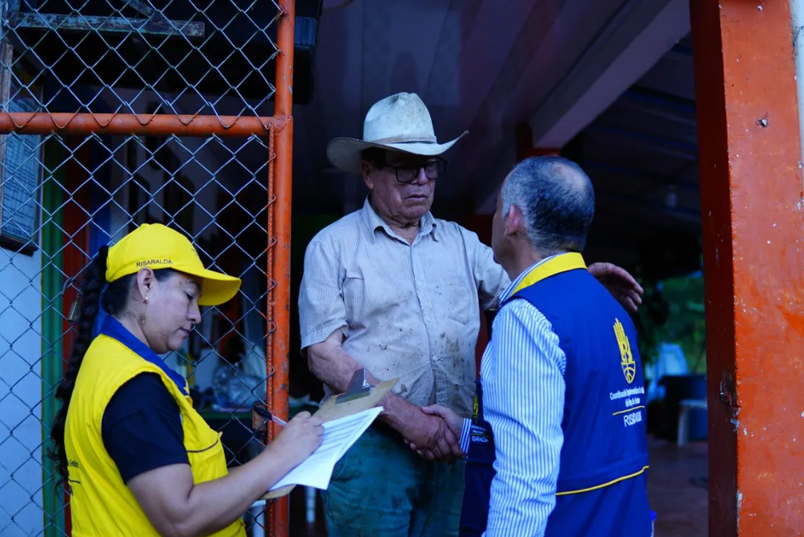 Gobernación de Risaralda atiende de manera inmediata emergencia por fuertes lluvias en Belén de Umbría