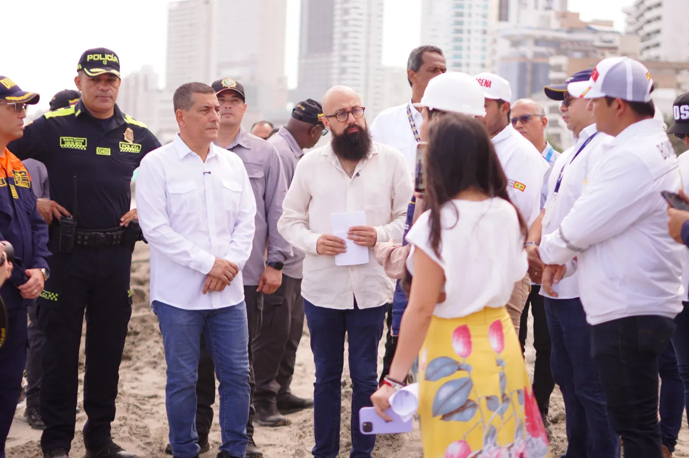 Avanza la protección costera: alcalde Dumek Turbay y Carlos Carrillo garantizaron la culminación del megaproyecto