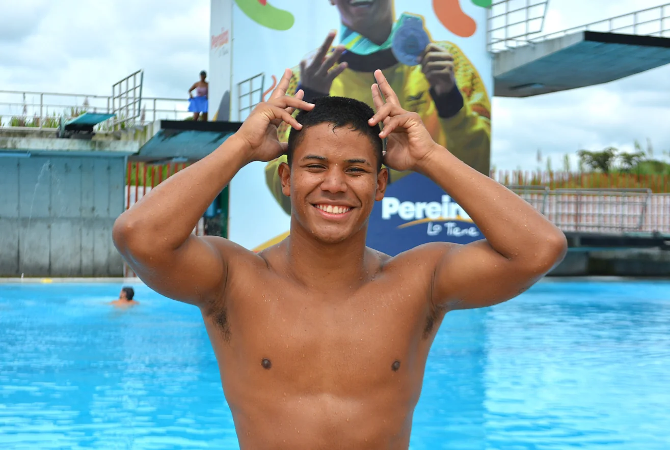 Con oro y clasificación al mundial, los hermanos Uribe, hicieron respetar la ‘casa’ en el Campeonato Nacional Interclubes de Clavados