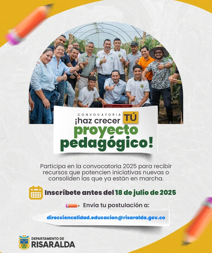 ¡Ya están abiertas las convocatorias para transformar tu escuela con proyectos productivos y media técnica!