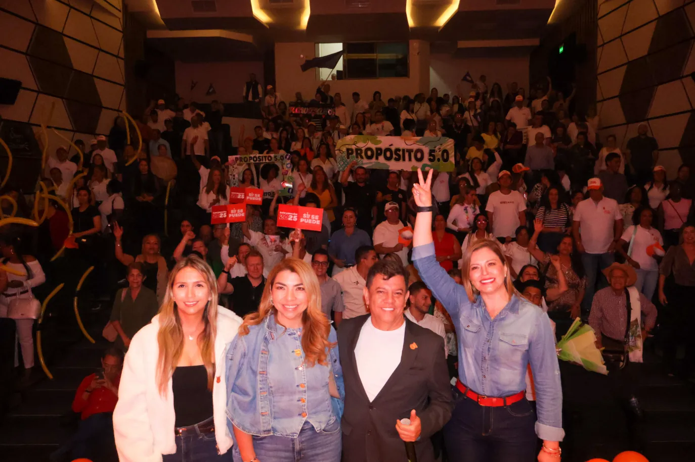Movimiento político y social ‘Sí Se Puede’, ratifica su fuerza social y lanza ambiciosos proyectos en convención 2025