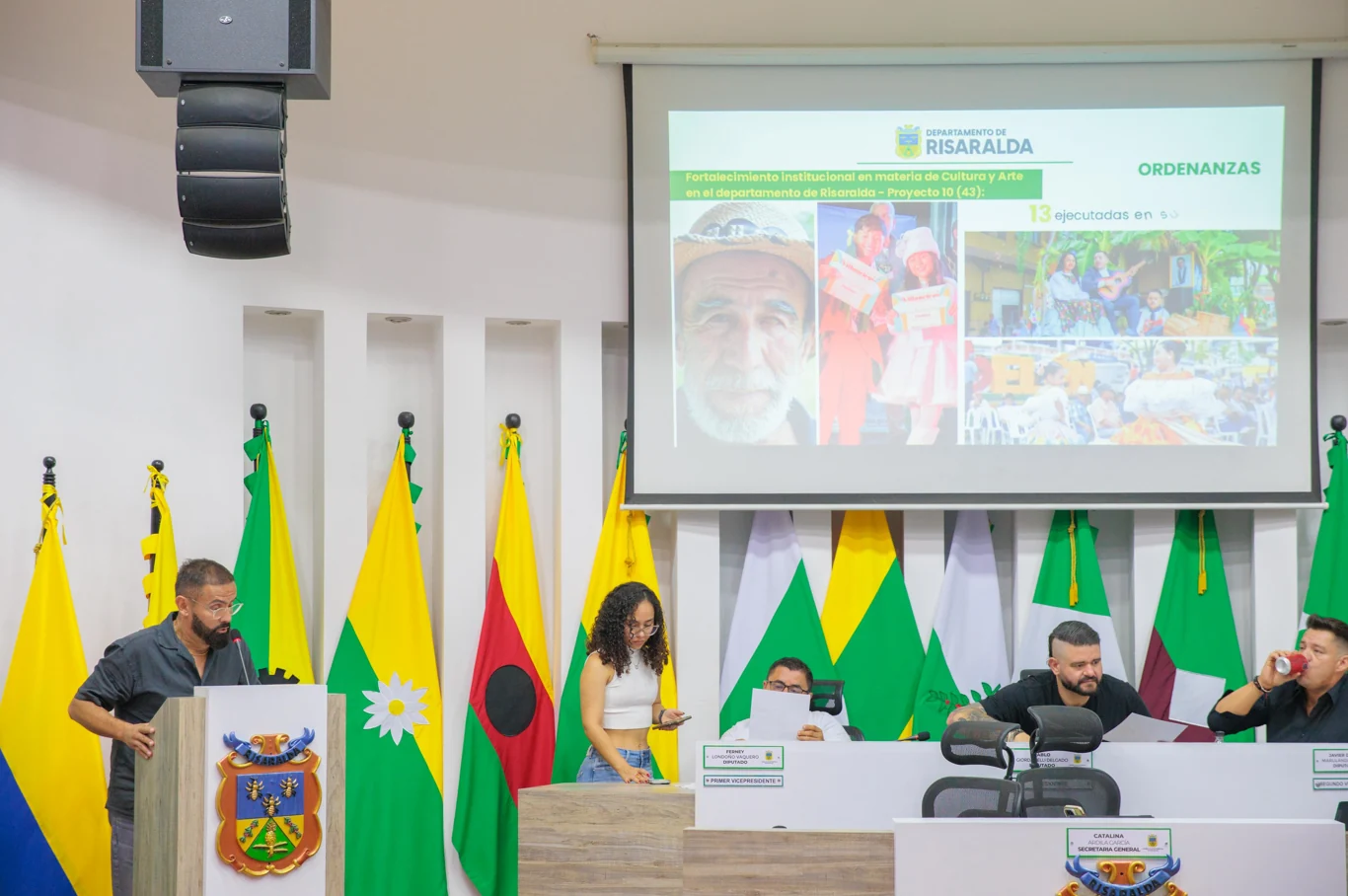 Dirección de Cultura y Artes de Risaralda presentó balance positivo ante la Asamblea