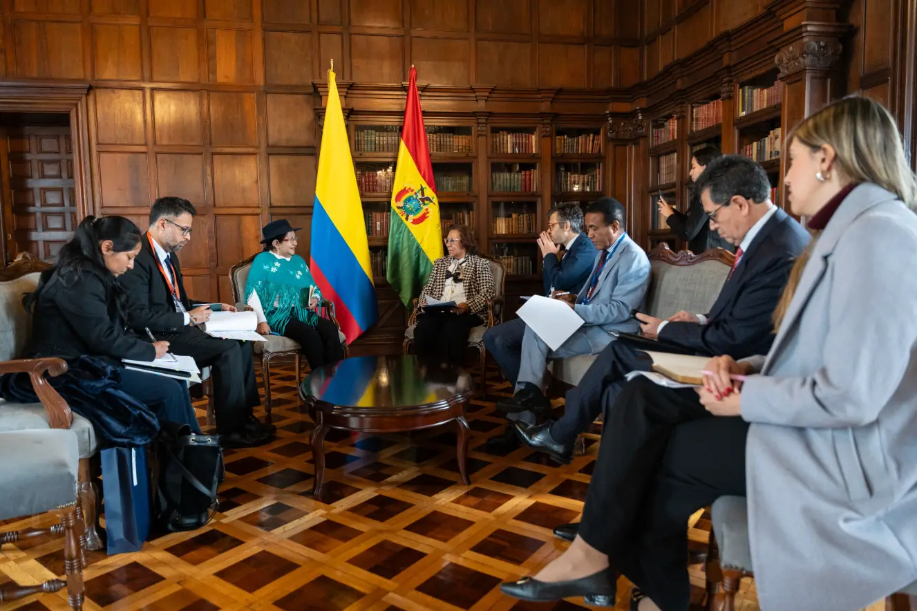Colombia y Bolivia avanzan en el fortalecimiento de su agenda bilateral
