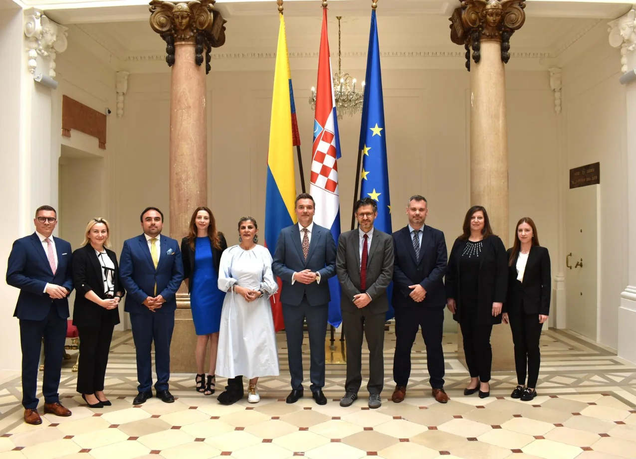 Colombia y Croacia celebran IV Ronda de Consultas Políticas en Zagreb