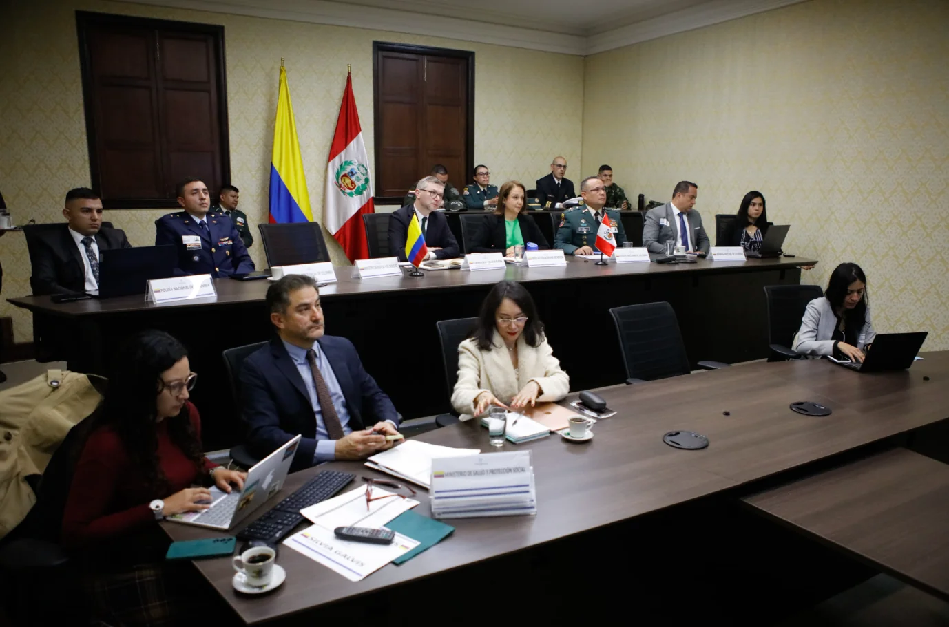 Colombia y Perú realizan la XIII Reunión de la Comisión Mixta en Materia de Control de Drogas