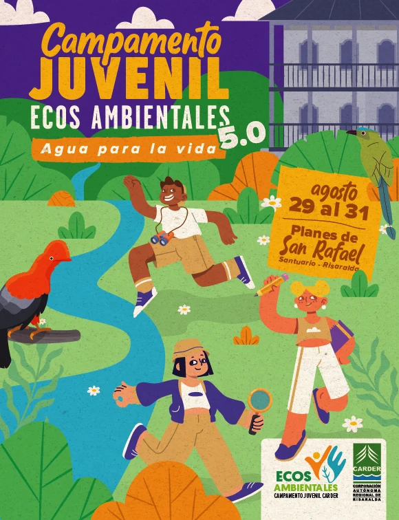 Se aproxima el Campamento Juvenil Ecos Ambientales 5.0