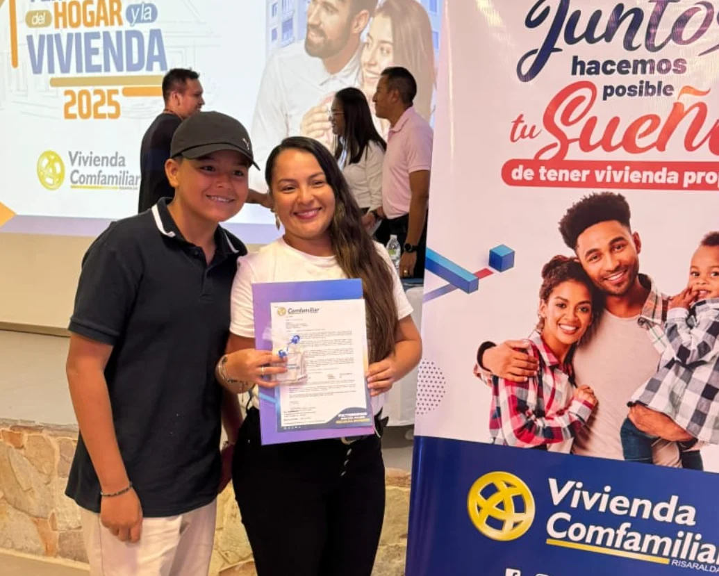 La Feria del Hogar y La Vivienda fue el escenario ideal para que Comfamiliar Risaralda realizara la segunda entrega de Subsidios de Vivienda del año 2025