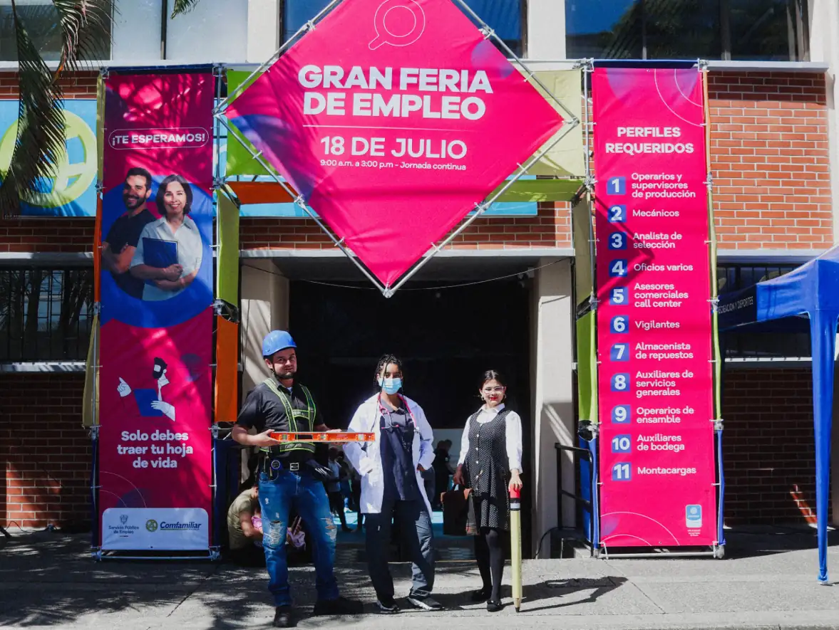 Así se vivió la segunda Feria de Empleo de Comfamiliar Risaralda