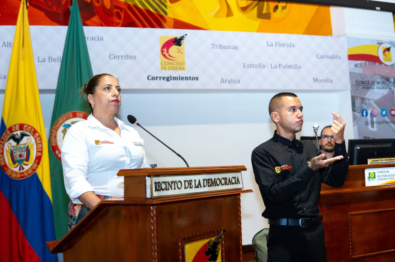 Secretaría de Cultura presentó informe de gestión ante el Concejo de Pereira