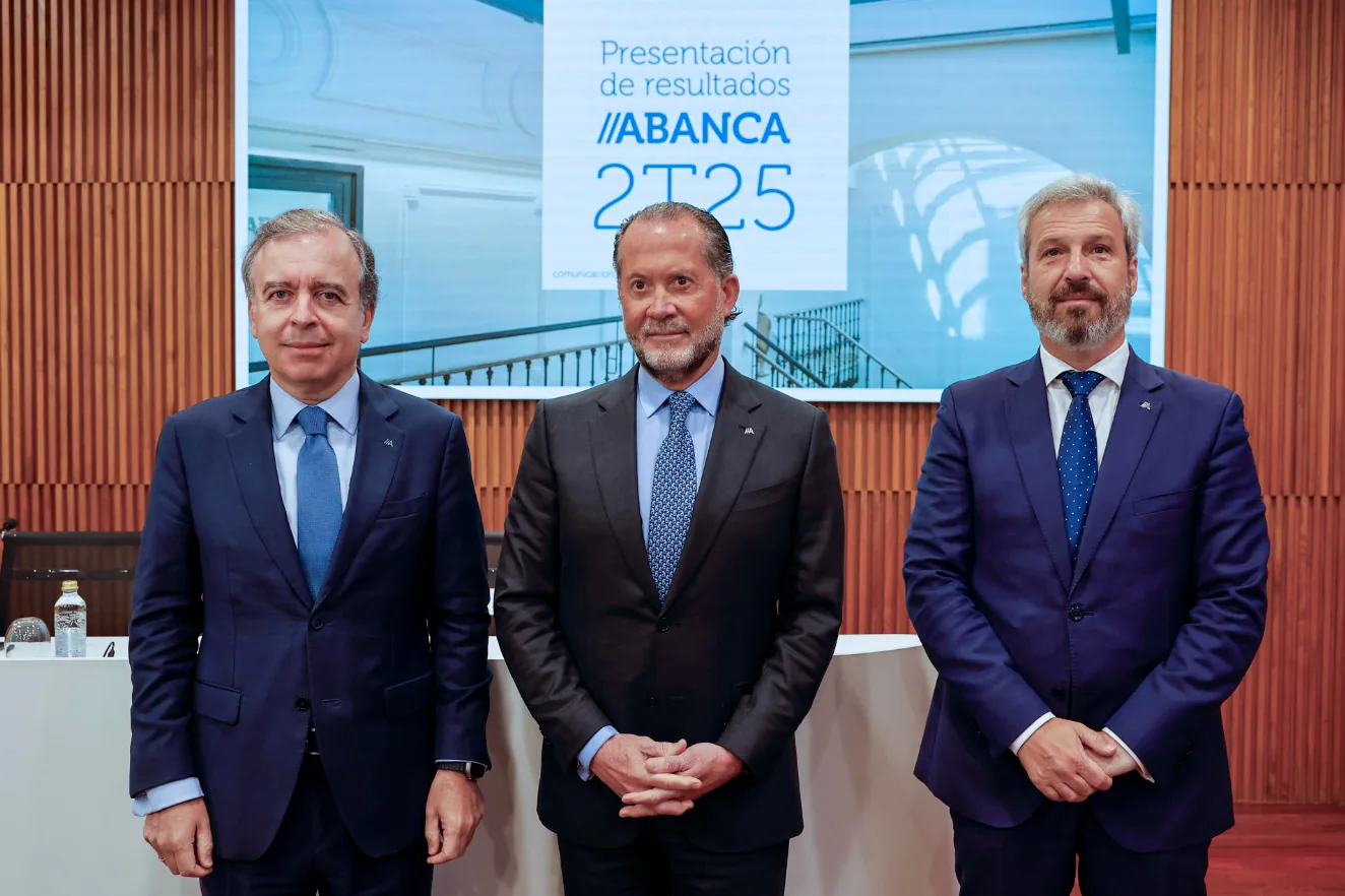 Abanca logra un beneficio de más de 427 millones en el primer semestre, un 3,7 % más