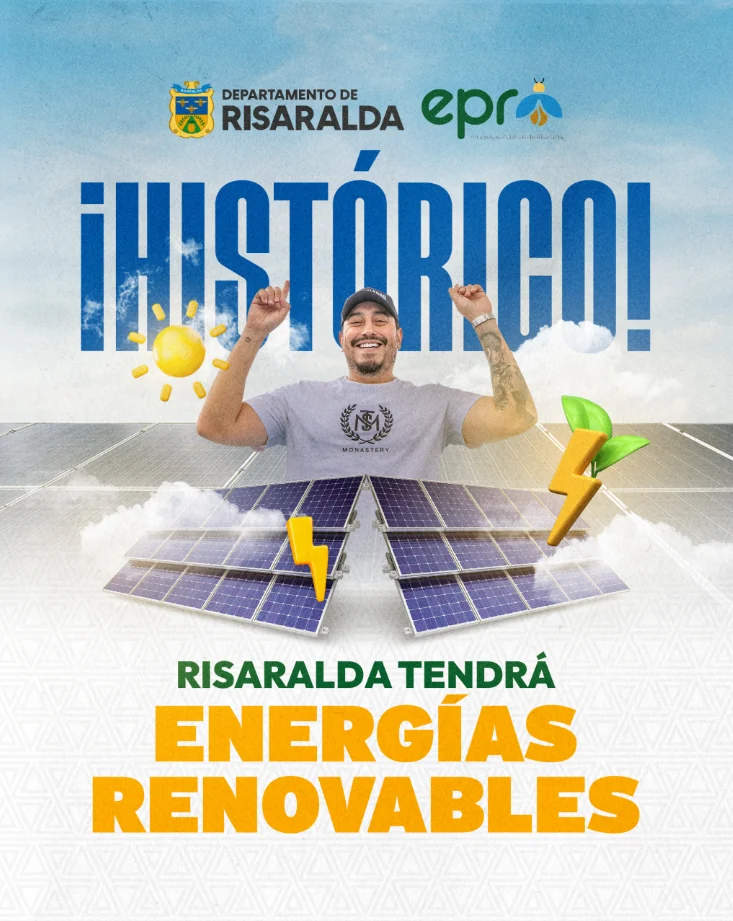 ¡Por primera vez, Risaralda le apuesta a la energía renovable!