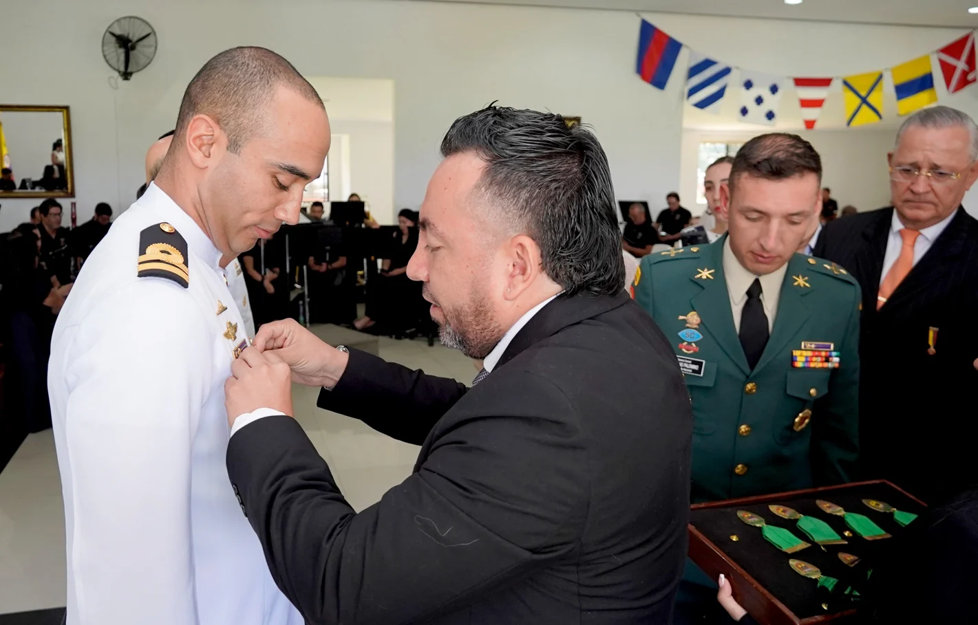 Risaralda conmemoró el cumpleaños 202 de la Armada Nacional de Colombia