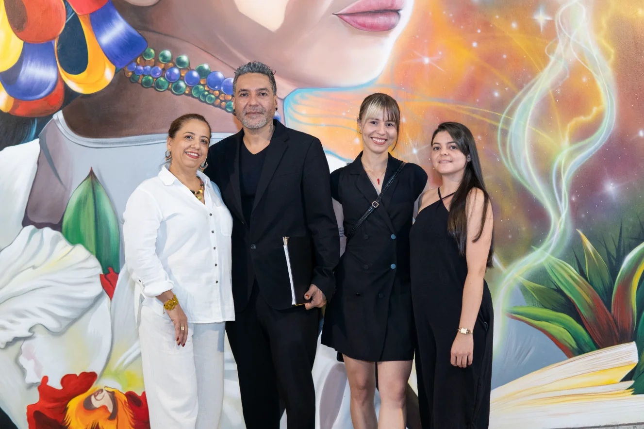 Se inauguró ‘Herencia Viva’, mural que embellece la entrada al auditorio Lucy Tejada