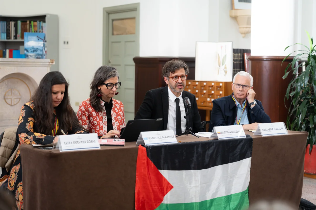 La Canciller (E)  y el Viceministro de Asuntos Multilaterales, de Colombia, realizaron encuentro preparatorio con organizaciones de la sociedad civil