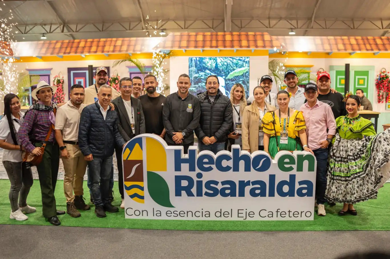 Risaralda inauguró el estand más grande de su historia en la feria agroindustrial Agroexpo