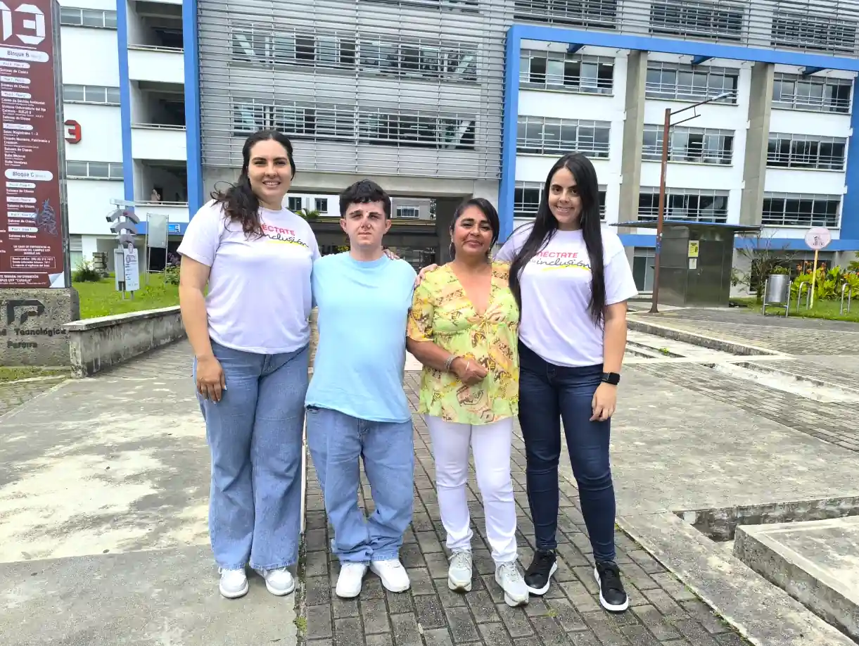 Johan Sebastián, un joven sin límites que inspira a las nuevas generaciones