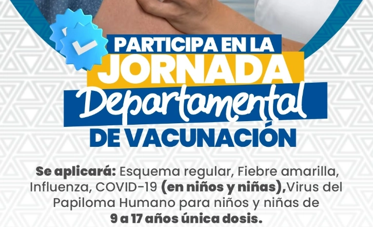 El próximo sábado la Gobernación de Risaralda liderará una nueva jornada de vacunación