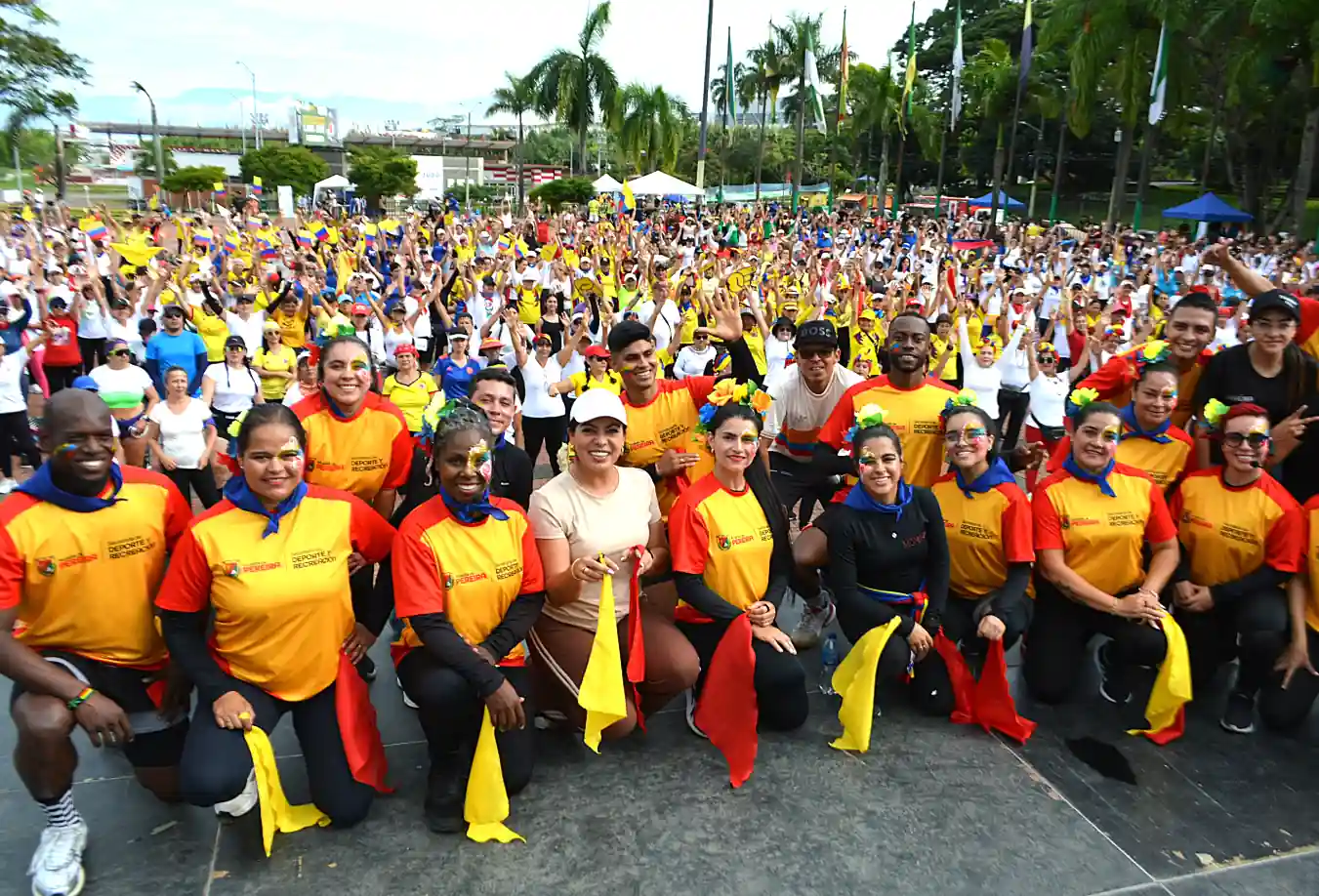Pereira bailó “Al ritmo de mi tierra” en el primer encuentro HEVS