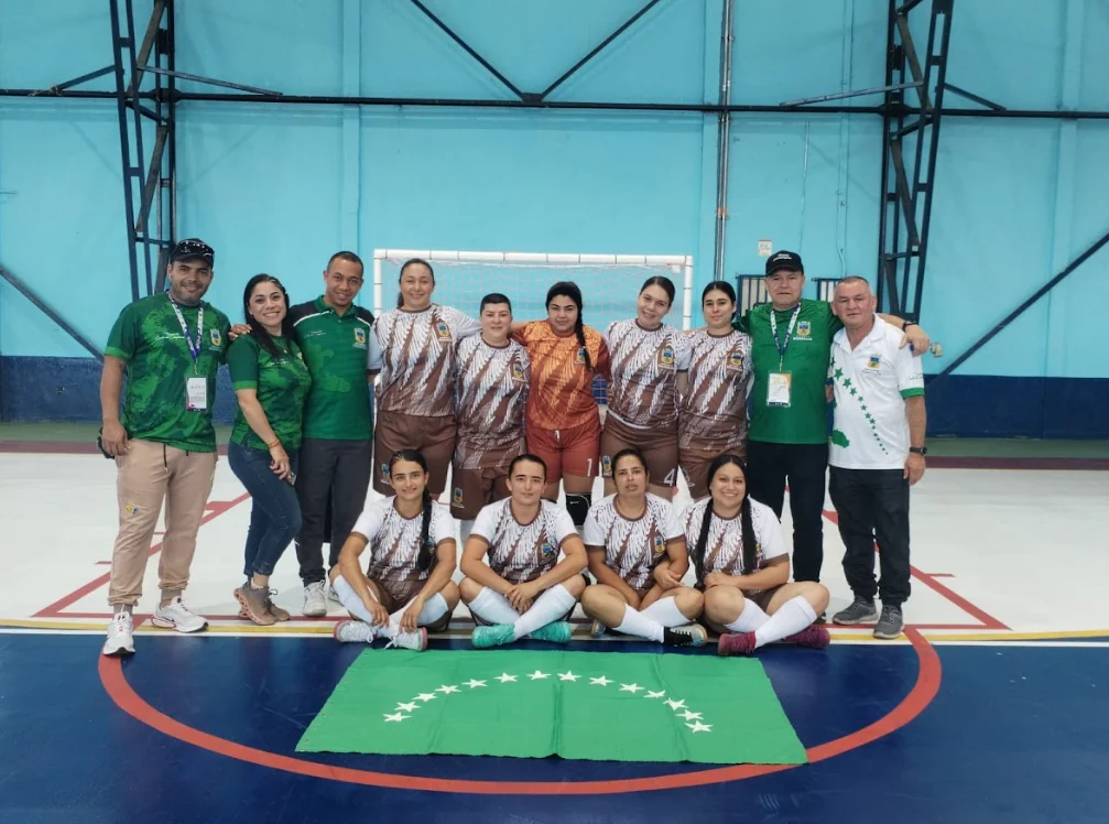 El fútbol de salón femenino de Risaralda clasificó a la final nacional de Juegos Comunales