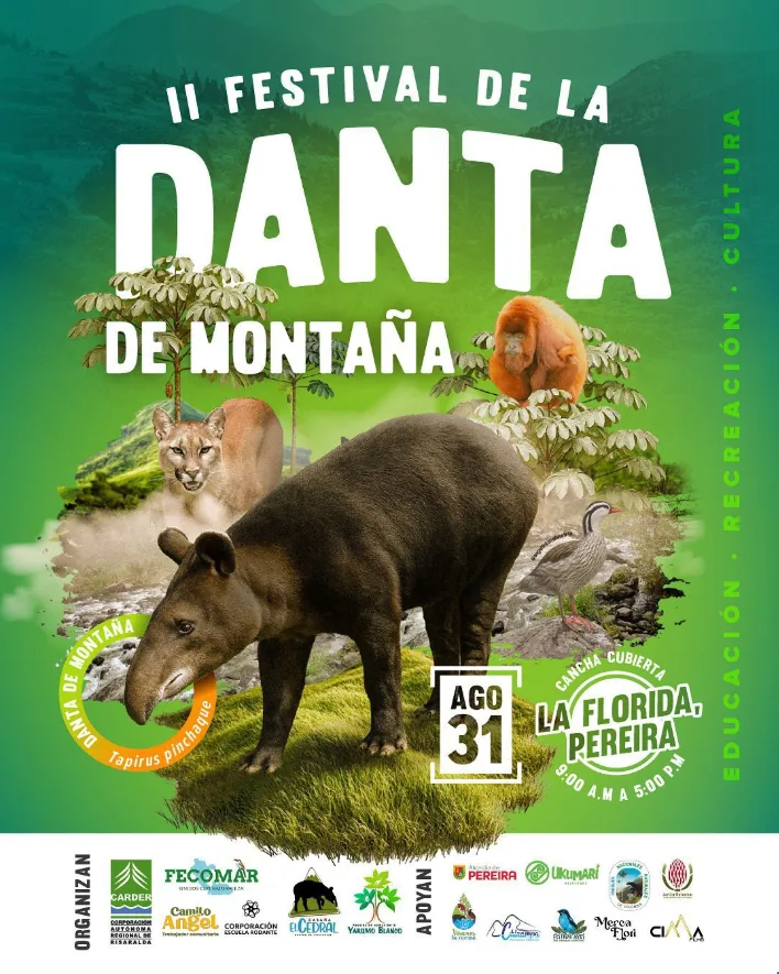 ¡ANÍMATE Y PARTICIPA EN EL II FESTIVAL DE LA DANTA DE MONTAÑA!