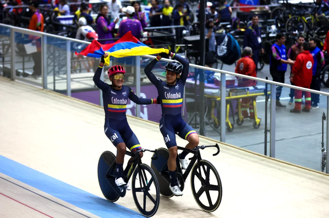 Colombia campeón del ciclismo de pista en los JuegosPanamericanos Asunción 2025