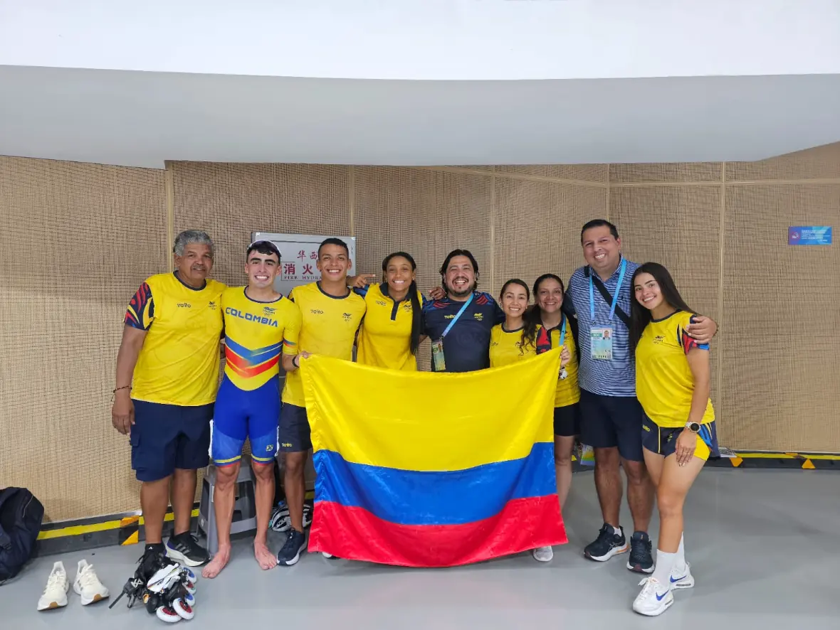 Colombia cerró con broche de oro en el patinaje de los Juegos Mundiales