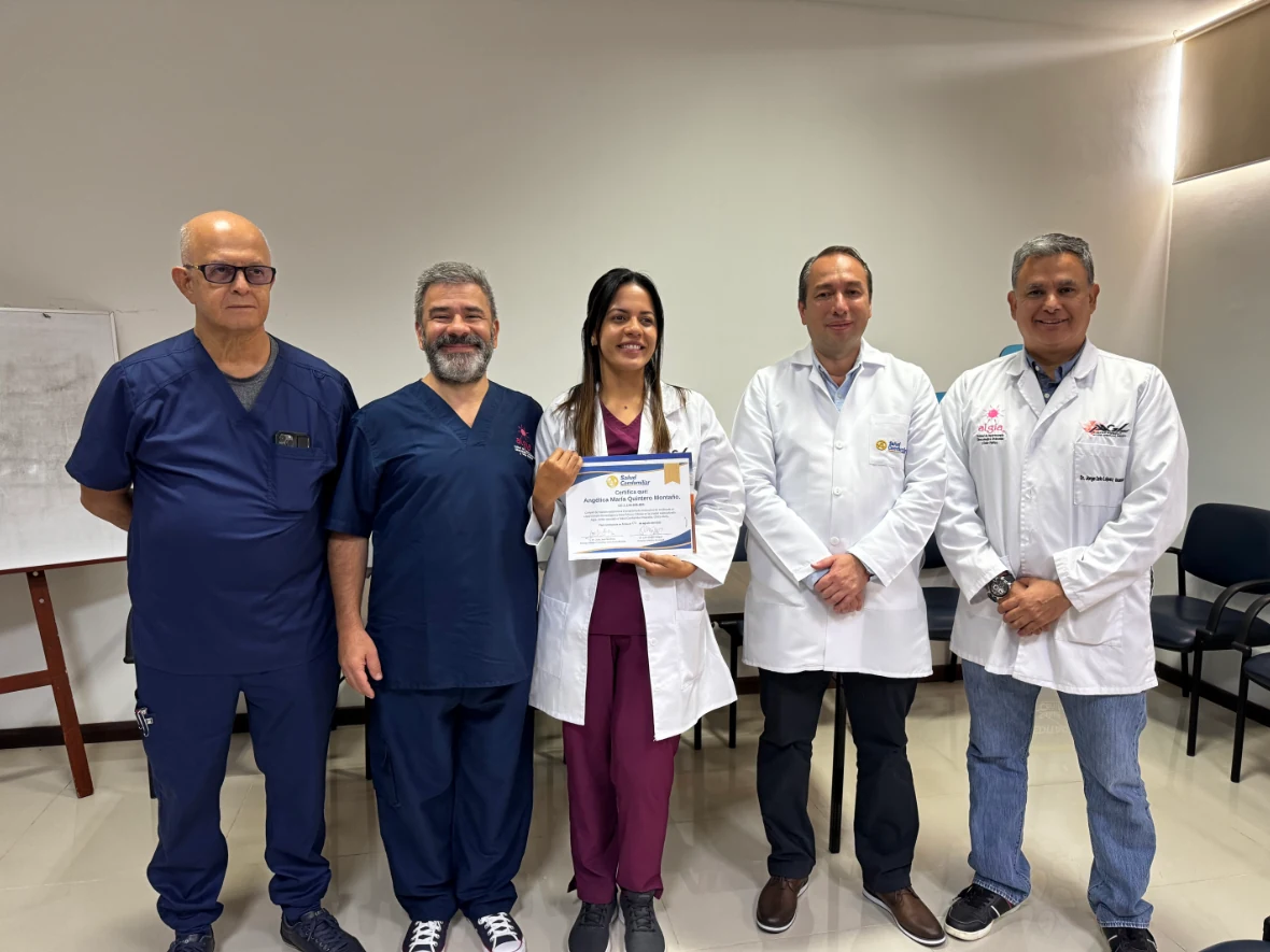 De Pereira para el mundo, se gradúa nueva Fellow Ship en Cirugía Ginecológica Mínimamente Invasiva