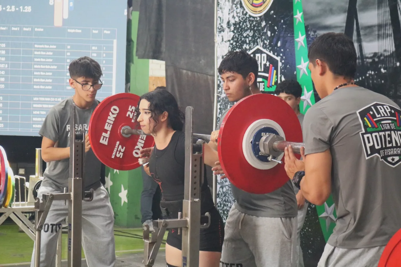 Pereira vivió el primer Campeonato Nacional de Powerlifting