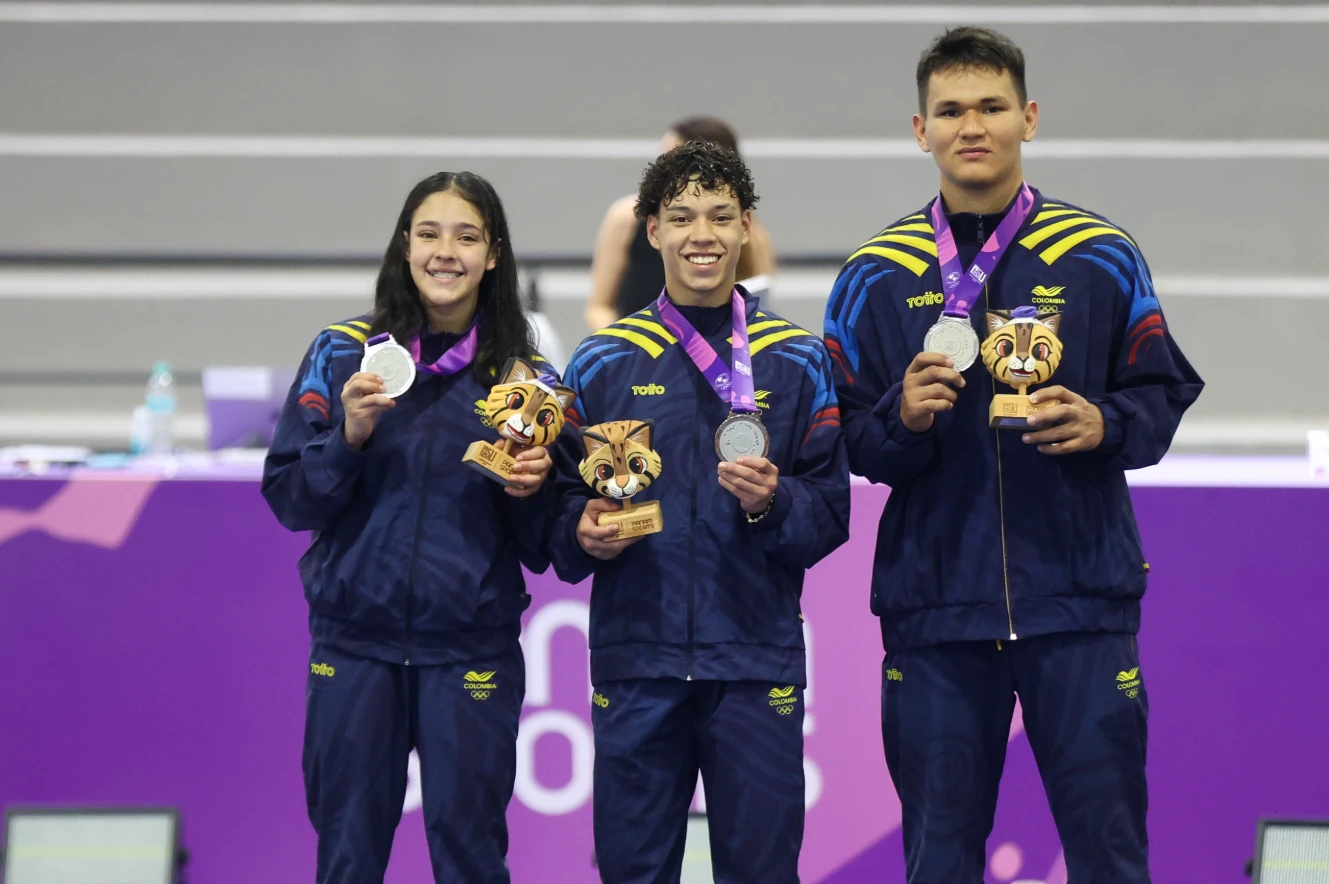 Por tercer día consecutivo, Colombia es segunda de los Juegos Panamericanos Junior