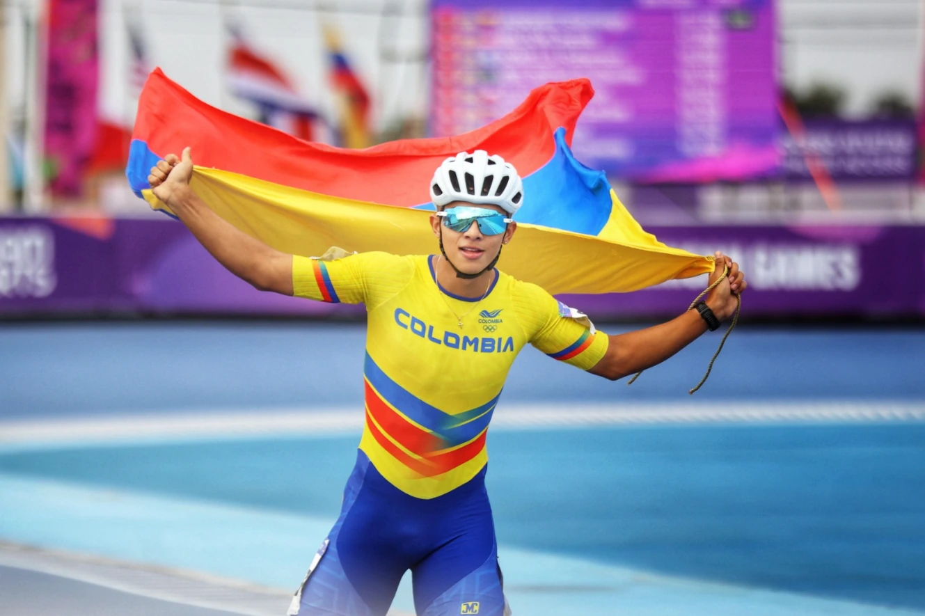 Día dorado para Colombia en el patinaje y el atletismo de los Juegos Panamericanos Junior Asunción 2025