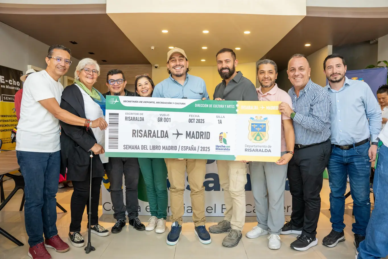 Gobernación llevará 7 escritores risaraldenses a España, a la ‘Semana del Libro Hecho en Risaralda’