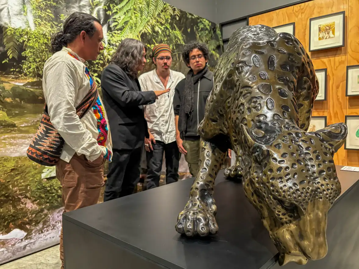 Cuatro expositores, exhiben sus obras en la Sala Carlos Drews y el Centro Cultural Lucy Tejada, durante las Fiestas de la Cosecha