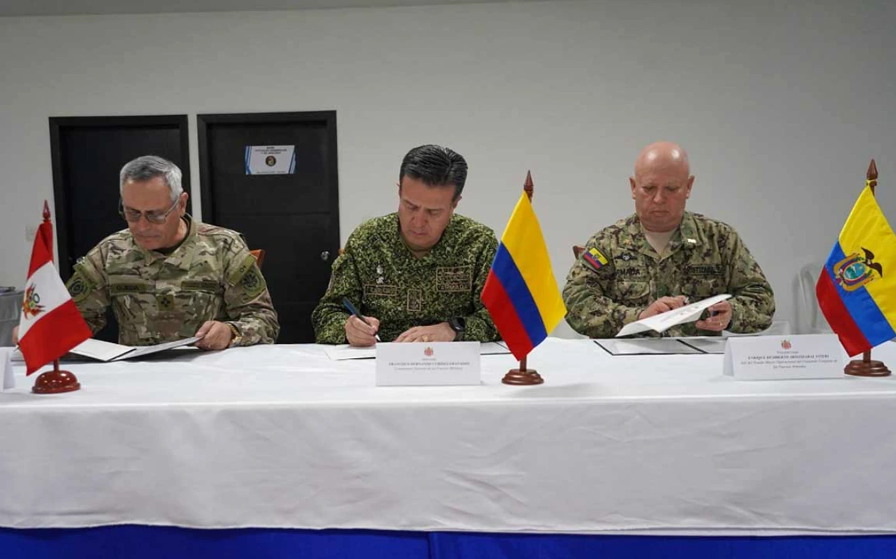 Colombia, Perú y Ecuador ejercen control sobre la triple frontera que comparten en la Amazonía