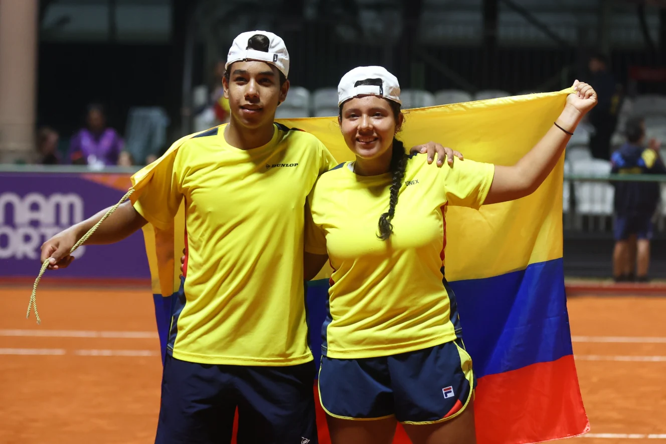 Colombia llegó a 21 oros en los Panamericanos Junior gracias a los deportes de raqueta