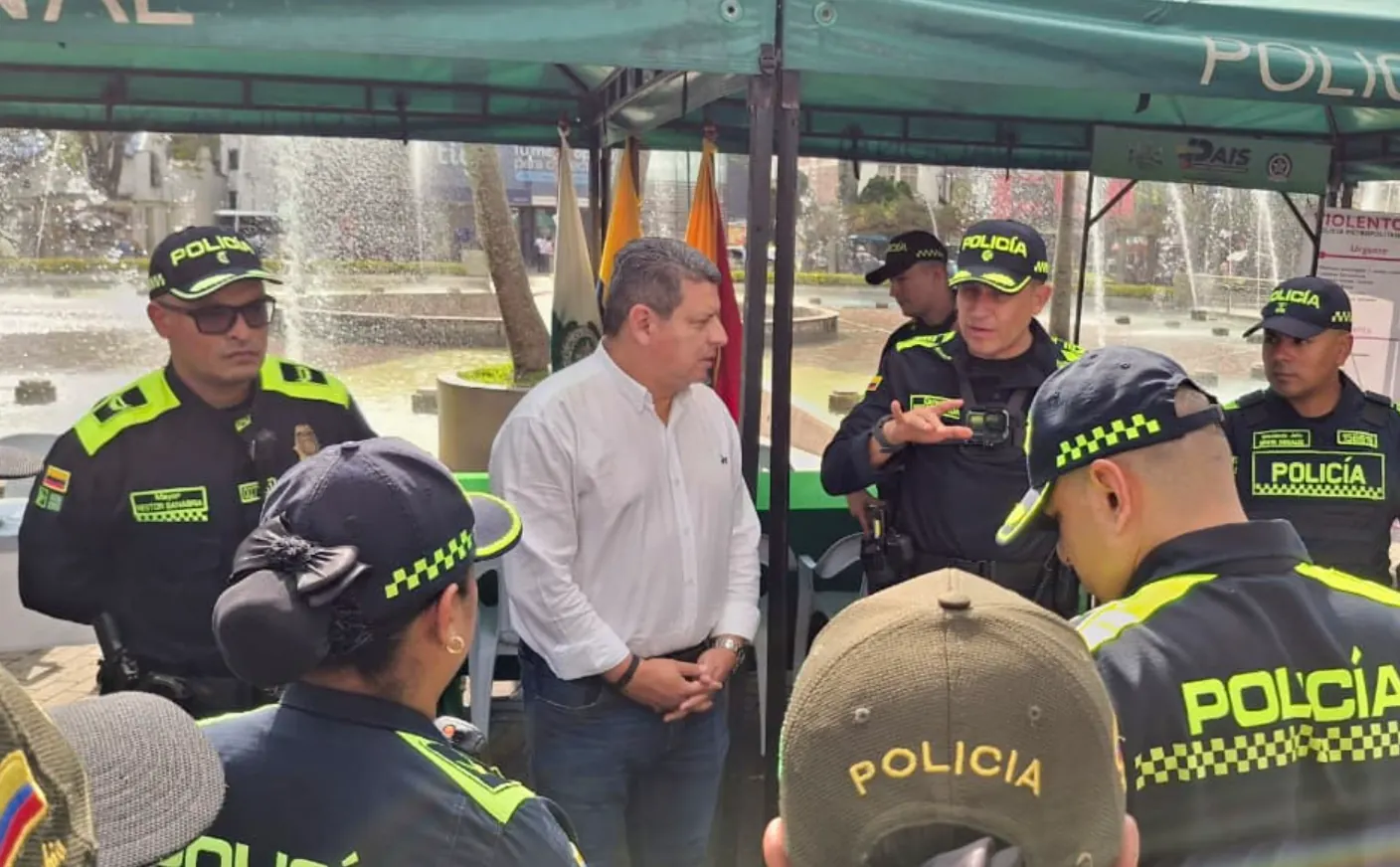 Operación 90 H interviene el Centro de la ciudad, en la lucha contra la criminalidad