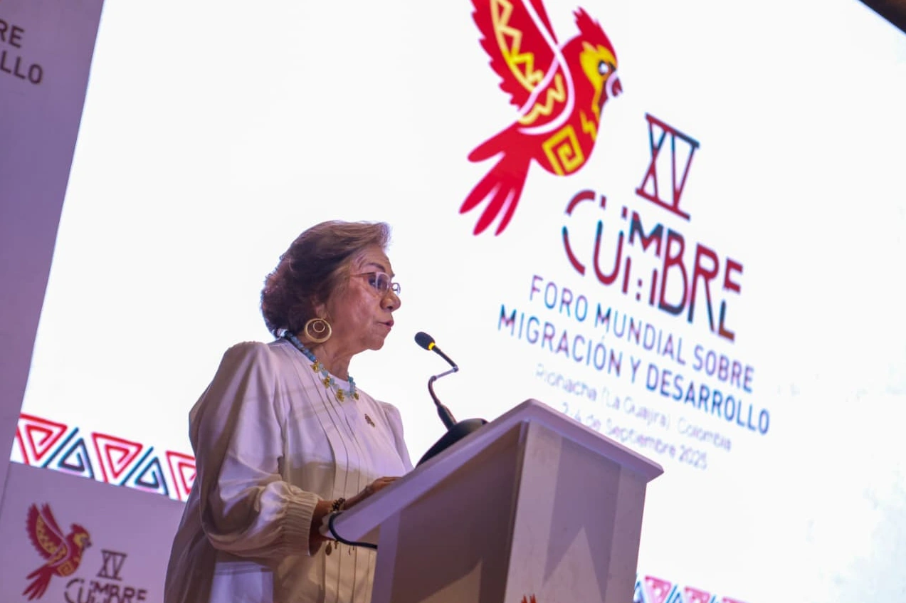 “Somos el producto de la movilidad humana, somos su mezcla”: Canciller Villavicencio durante la inauguración de la XV Cumbre del Foro Mundial sobre Migración y Desarrollo
