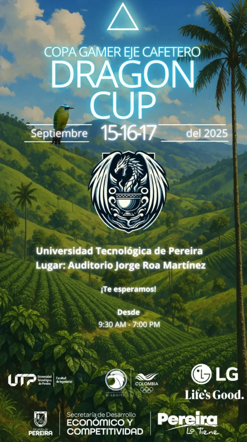 La Copa Gamer Eje Cafetero, DRAGON CUP llega a Pereira