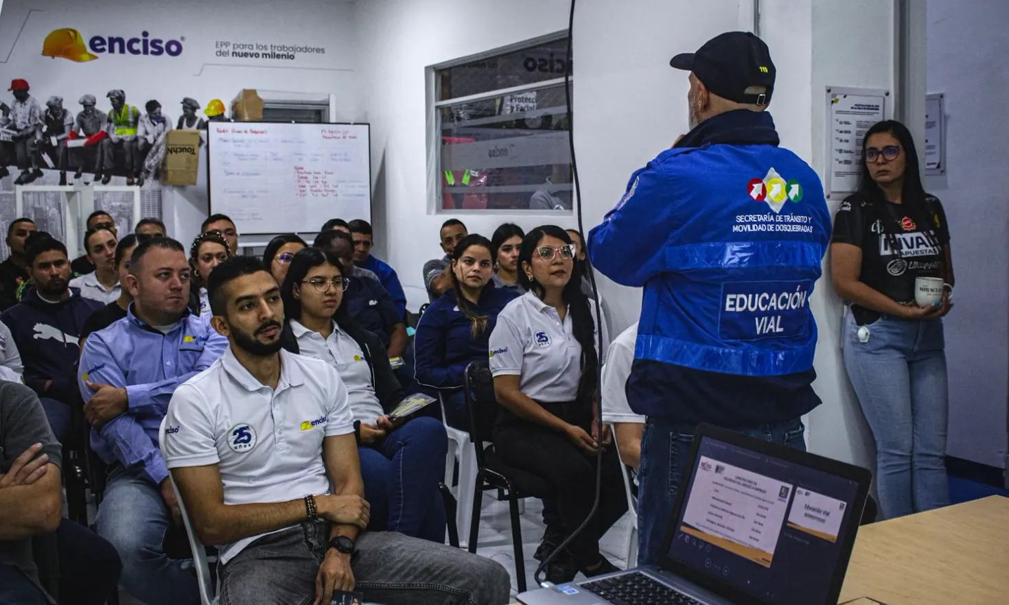 La Educación Vial llega al sector empresarial de Dosquebradas