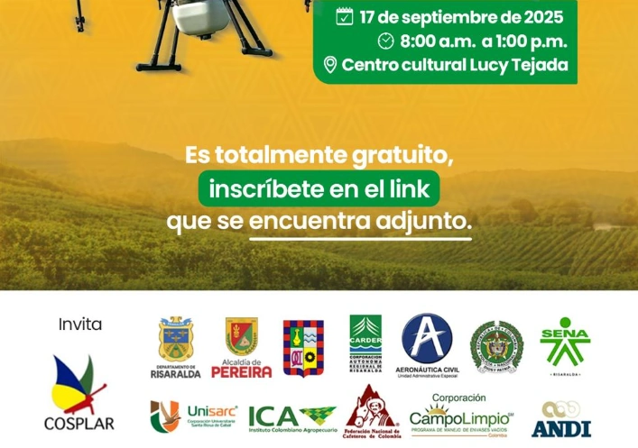 El uso de aeronaves no tripuladas en la agricultura, el tema del III Foro Departamental de Plaguicidas
