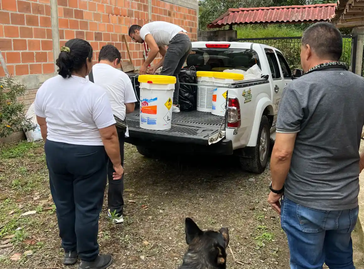 Alcaldía de Pereira acompaña y verifica los procesos administrativos de la Asociación de Suscriptores del Acueducto Chocho Canceles
