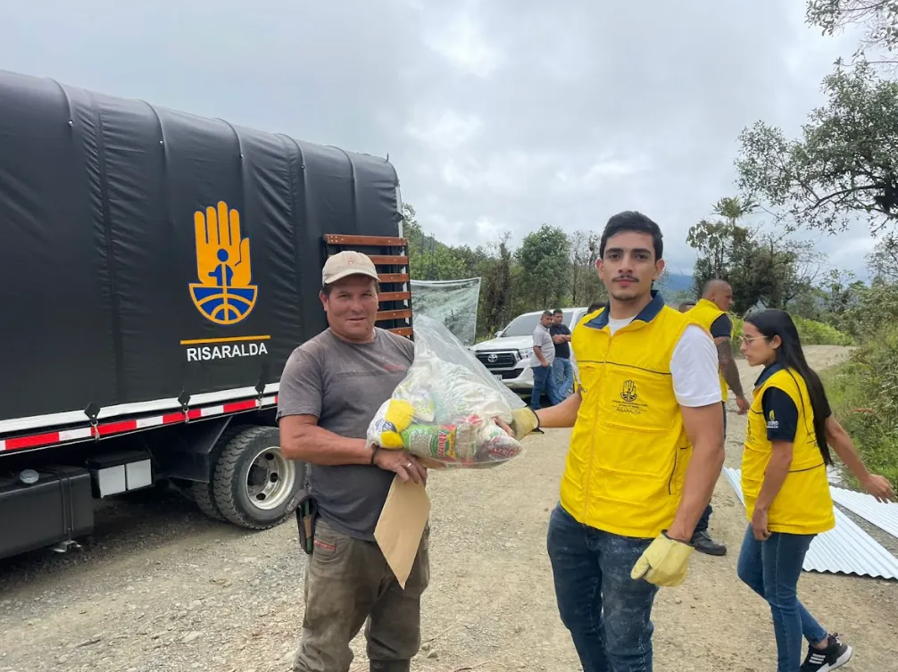 Gobernación llevó ayudas humanitarias a familias de San Antonio del Chamí damnificadas por vendaval
