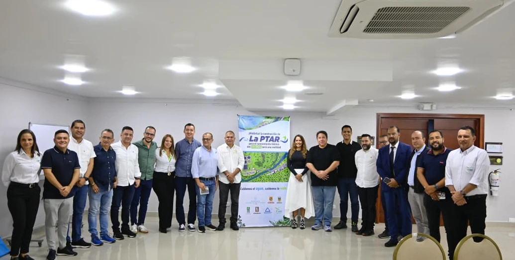 Aguas y Aguas socializó los avances de la PTAR a los concejales de Pereira