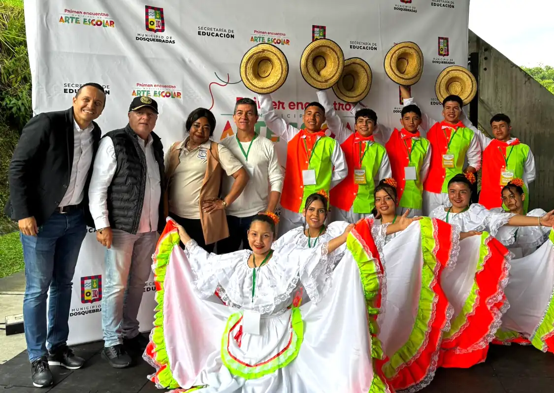 Dosquebradas brilló con el Primer Encuentro Municipal de Arte Escolar